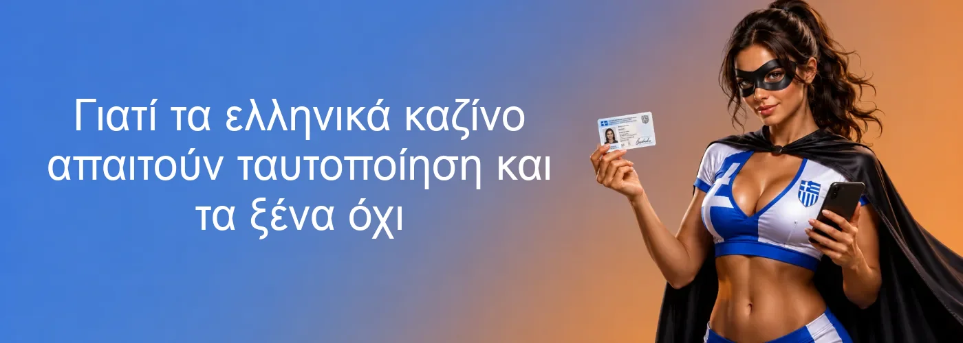 Γιατί τα ελληνικά καζίνο απαιτούν ταυτοποίηση και τα ξένα όχι Γιατί τα ελληνικά καζίνο απαιτούν ταυτοποίηση και τα ξένα όχι